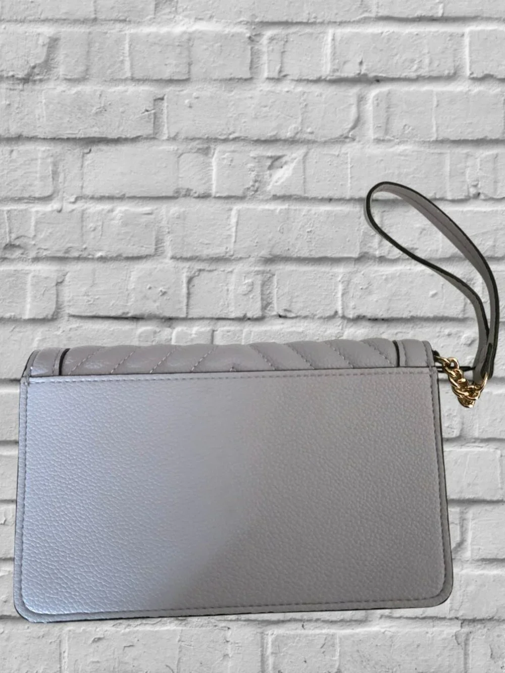 Victoria Secret Wristlet in Pastel Blue with Strap - Picture 3 of 3
